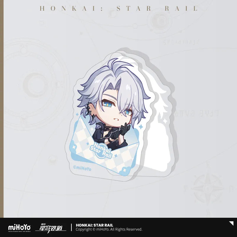 Honkai Star Rail Nameless Medal Series Acrylic Clips-Phainon-miHoYo-Ace Cards & Collectibles
