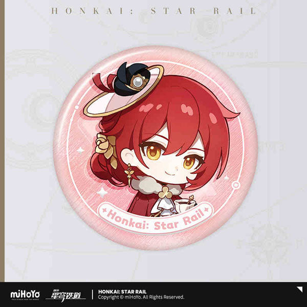 Honkai: Star Rail Nameless Medal Series Tin Badge-Himeko-miHoYo-Ace Cards & Collectibles