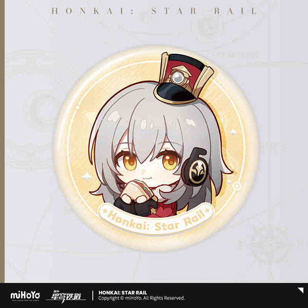 Honkai: Star Rail Nameless Medal Series Tin Badge-Trailblazer (F)-miHoYo-Ace Cards & Collectibles