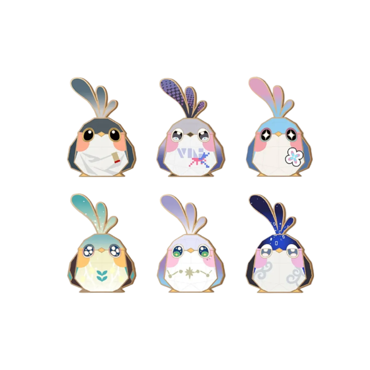 Honkai: Star Rail Origami Bird Clash Metal Bookmark-Jade Bird-miHoYo-Ace Cards & Collectibles