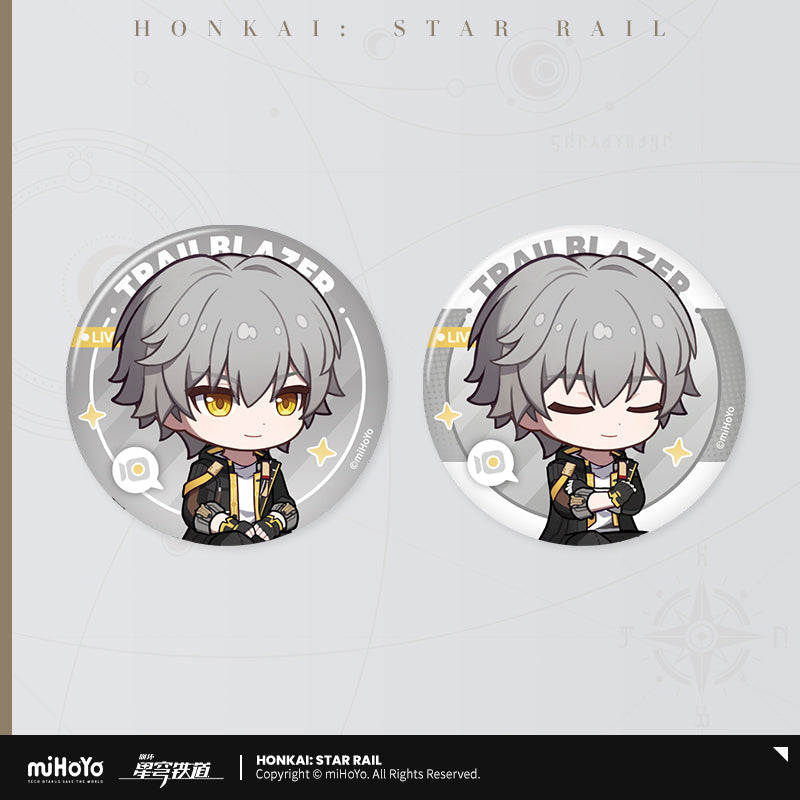 Honkai: Star Rail Owlbert’s Reception Room: Character Badge Set-Dan Heng·IL-miHoYo-Ace Cards & Collectibles