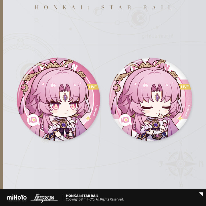 Honkai: Star Rail Owlbert’s Reception Room: Character Badge Set-Dan Heng·IL-miHoYo-Ace Cards & Collectibles