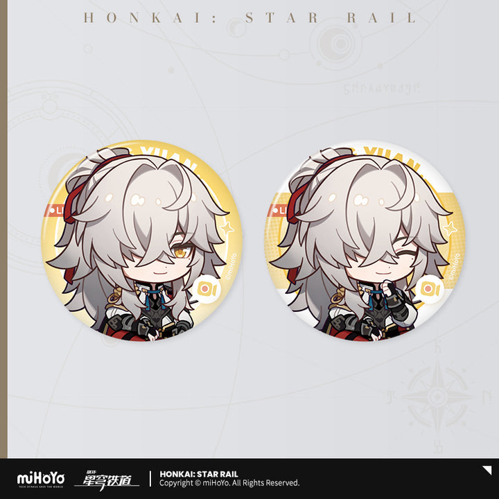 Honkai: Star Rail Owlbert’s Reception Room: Character Badge Set-Dan Heng·IL-miHoYo-Ace Cards & Collectibles