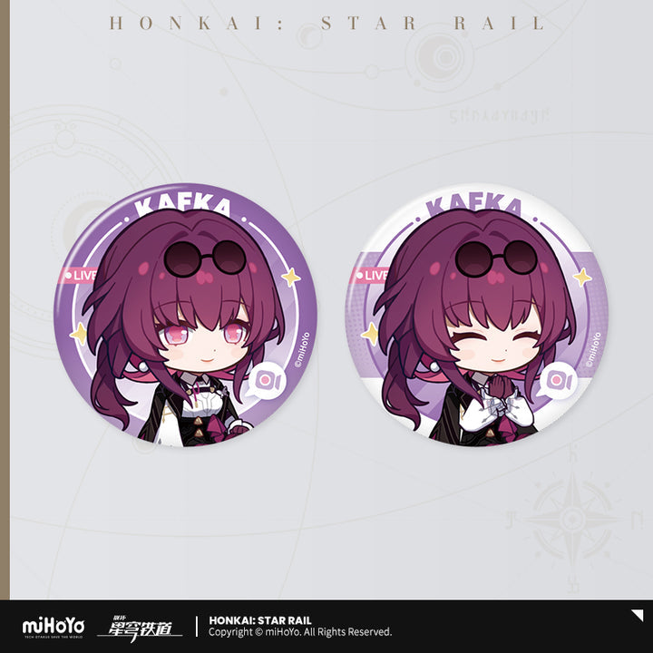 Honkai: Star Rail Owlbert’s Reception Room: Character Badge Set-Dan Heng·IL-miHoYo-Ace Cards & Collectibles