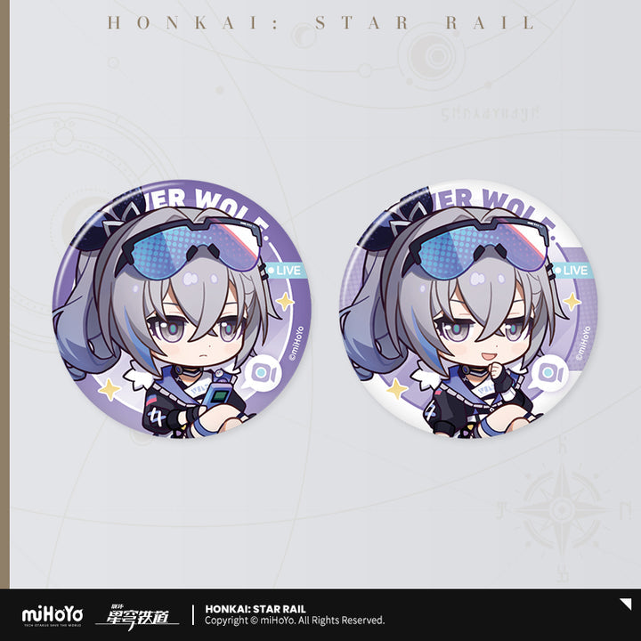 Honkai: Star Rail Owlbert’s Reception Room: Character Badge Set-Dan Heng·IL-miHoYo-Ace Cards & Collectibles