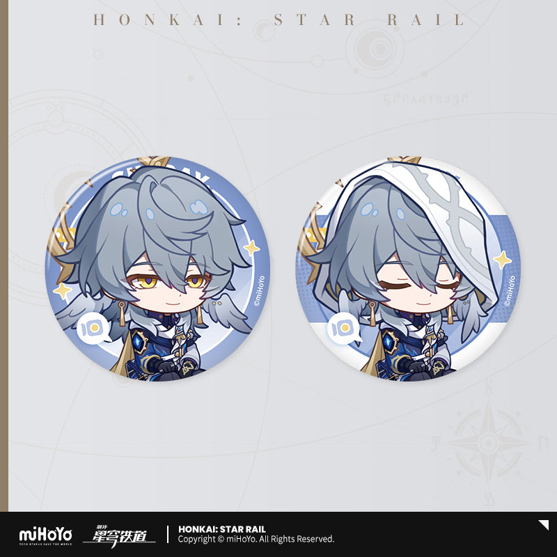 Honkai: Star Rail Owlbert’s Reception Room: Character Badge Set-Sunday-miHoYo-Ace Cards & Collectibles