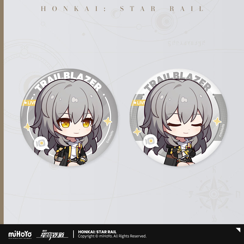 Honkai: Star Rail Owlbert’s Reception Room: Character Badge Set-Trailblazer (F)-miHoYo-Ace Cards & Collectibles
