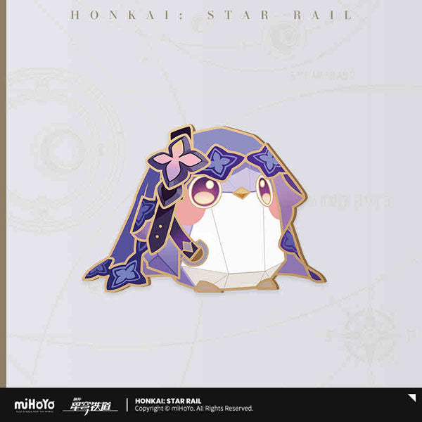 Honkai: Star Rail Owlbert’s Reception Room Metal Badge-Black Swan-miHoYo-Ace Cards & Collectibles
