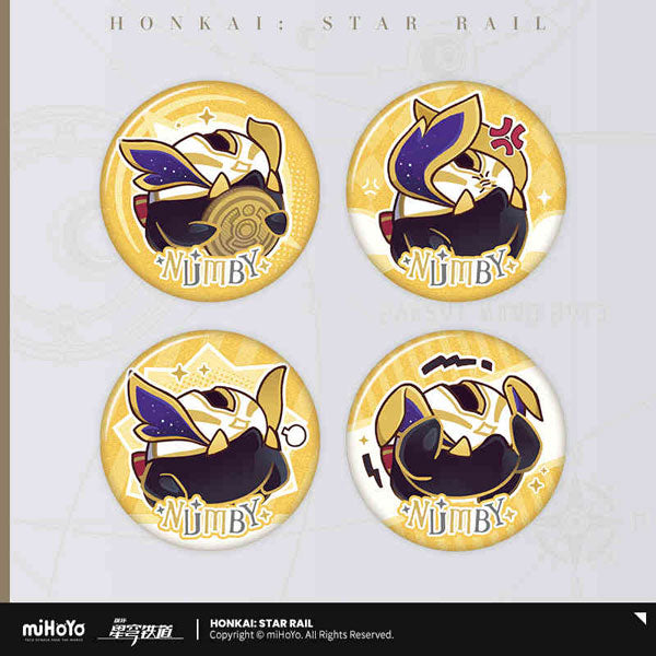 Honkai: Star Rail Owlbert’s Reception Room: Mini Badge Set-Numby Set-miHoYo-Ace Cards & Collectibles