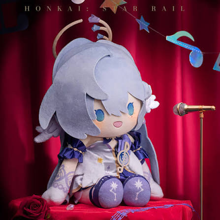 Honkai: Star Rail "POTEPOTTE" Sitting Plush Doll-Robin-miHoYo-Ace Cards & Collectibles