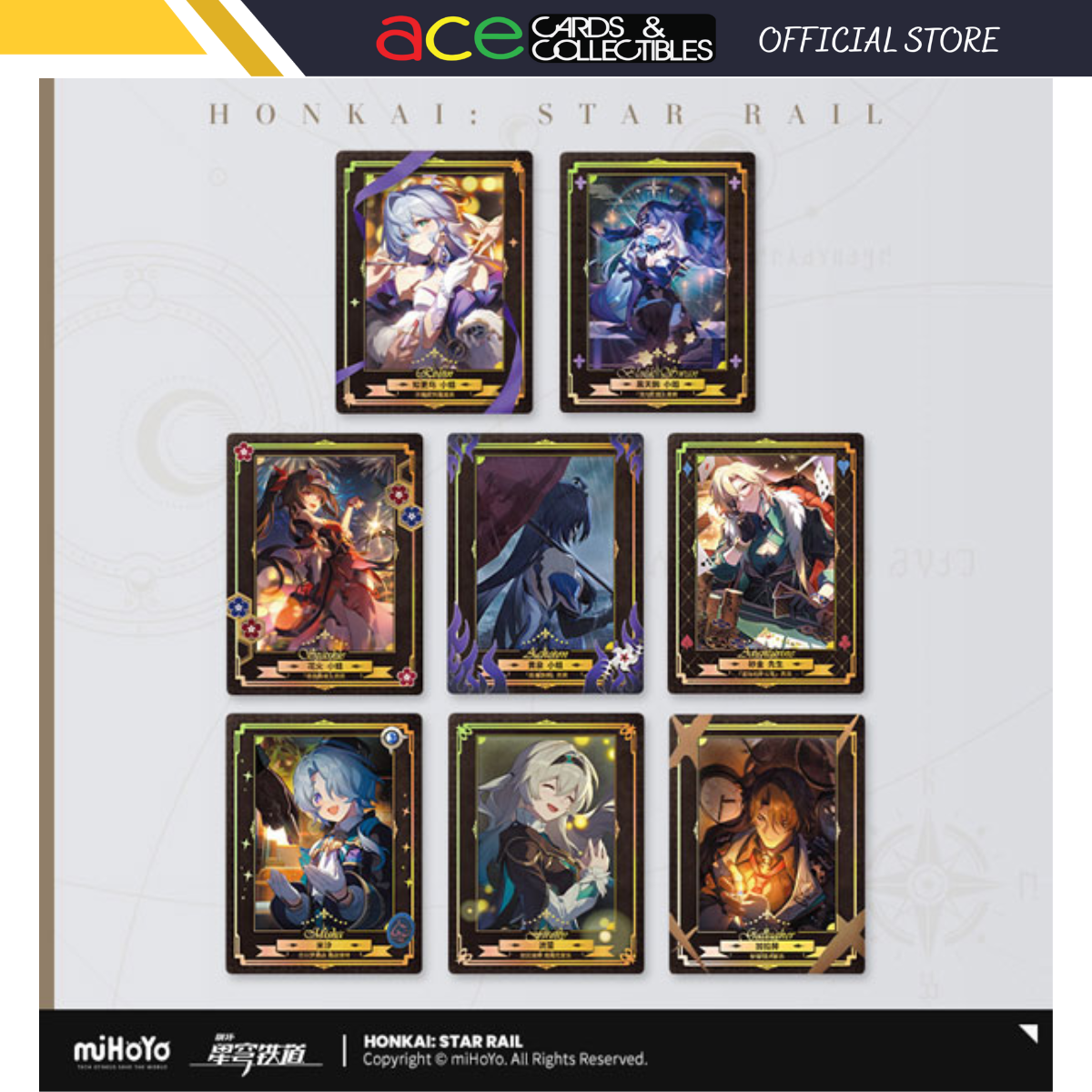 Honkai: Star Rail Penacony Invitation Set-miHoYo-Ace Cards &amp; Collectibles