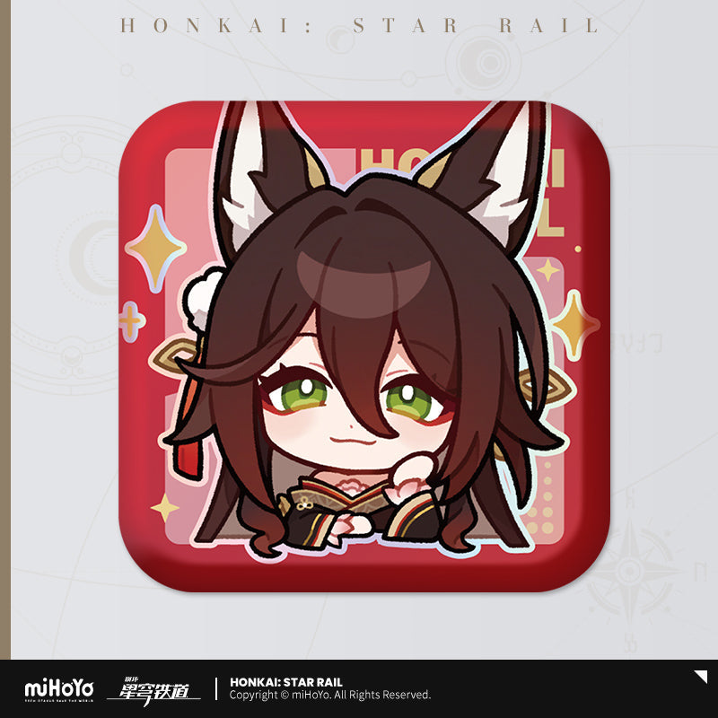 Honkai: Star Rail Pom-Pom Gallery Square Badge Series-Fugue-miHoYo-Ace Cards & Collectibles