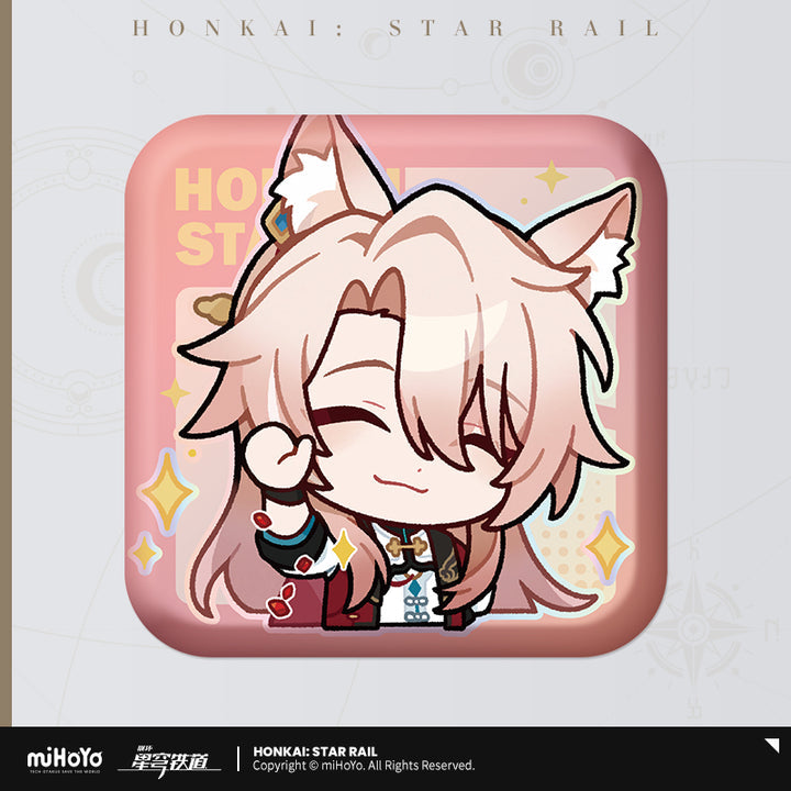 Honkai: Star Rail Pom-Pom Gallery Square Badge Series-Jiaoqiu-miHoYo-Ace Cards & Collectibles