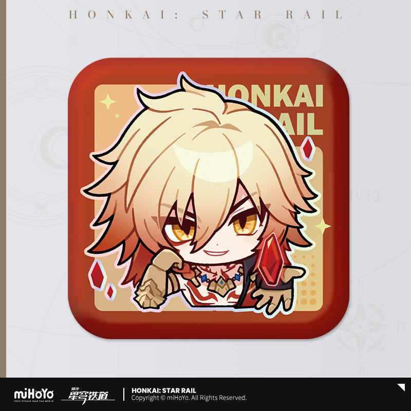 Honkai: Star Rail Pom-Pom Gallery Square Badge Series-Mydei-miHoYo-Ace Cards & Collectibles