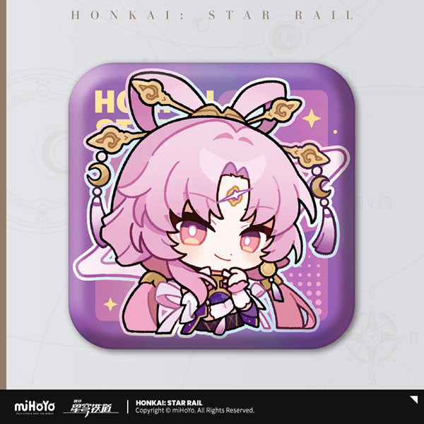 Honkai: Star Rail Pom-Pom Gallery Square Badge Series-Trailblazer/M-miHoYo-Ace Cards & Collectibles