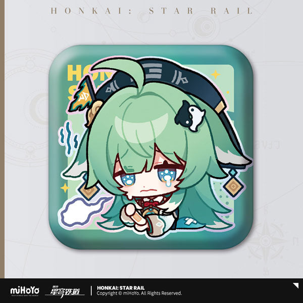 Honkai: Star Rail Pom-Pom Gallery Square Badge Series-Trailblazer/M-miHoYo-Ace Cards & Collectibles