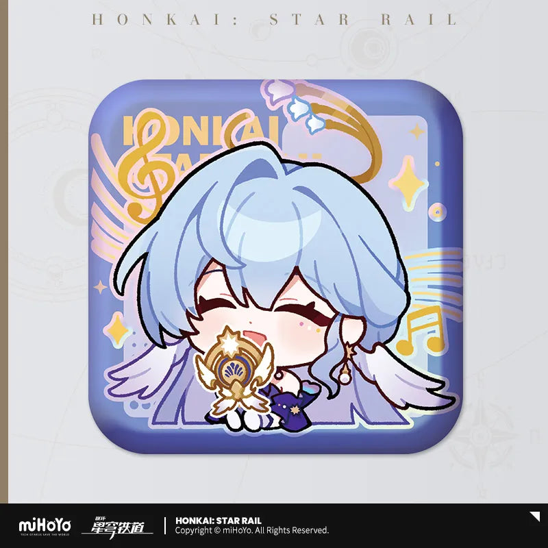 Honkai: Star Rail Pom-Pom Gallery Square Badge Series-Trailblazer/M-miHoYo-Ace Cards & Collectibles