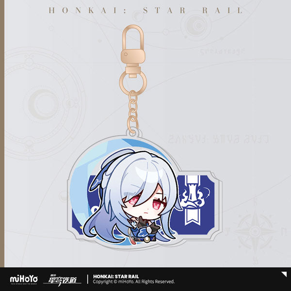 Honkai: Star Rail Pom-Pom Gallery Sticker Keychain-Jingliu-miHoYo-Ace Cards & Collectibles