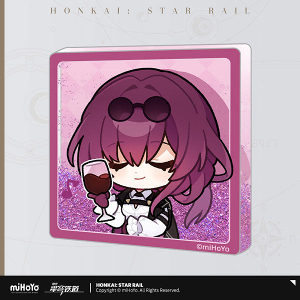 Honkai: Star Rail Pom-Pom Gallery Sticker Quicksand Fridge Magnet-Kafka-miHoYo-Ace Cards &amp; Collectibles