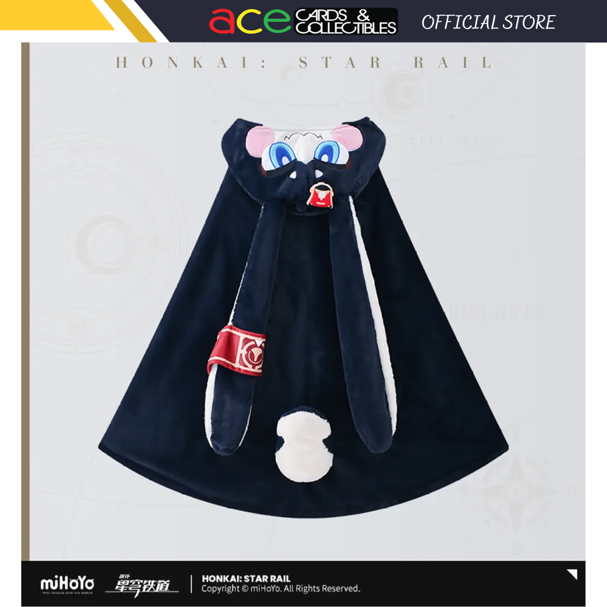 Honkai: Star Rail Pom-Pom Plush Blanket Cape-miHoYo-Ace Cards &amp; Collectibles