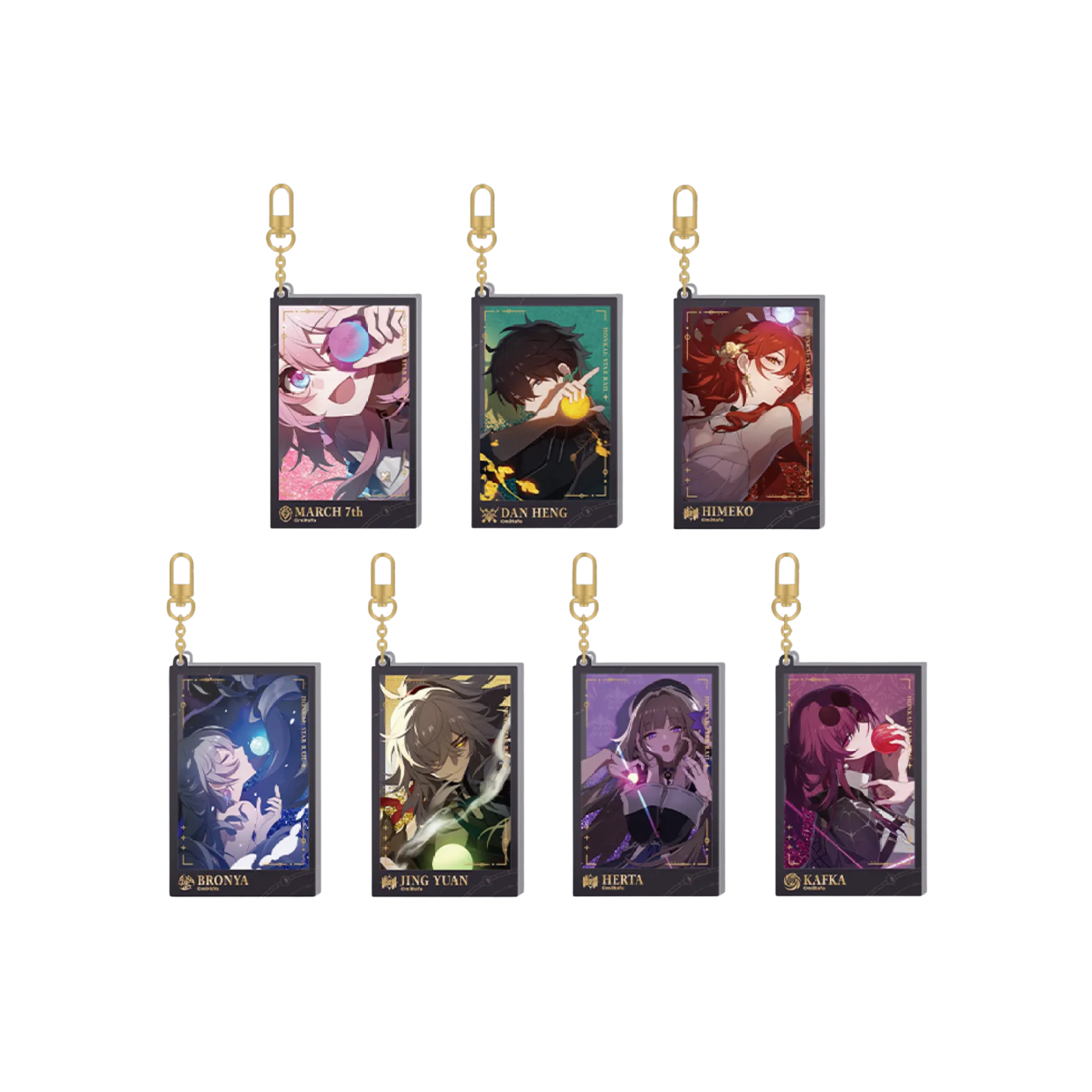 Honkai: Star Rail Quicksand Keychain "Departure Countdown Series"-Kafka-miHoYo-Ace Cards & Collectibles