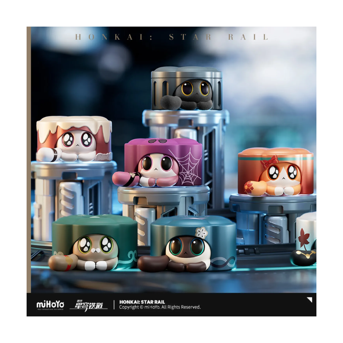 Honkai: Star Rail "Ruan Mei's Creations" Exotic Pets Theme Mini Blind Bag-Single Box-miHoYo-Ace Cards & Collectibles