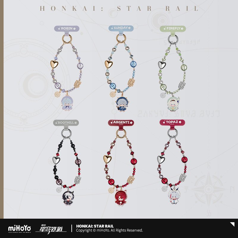 Honkai: Star Rail Seasonal Doll Series Phone Strap Blind Box Vol.1-Single Box (Random)-miHoYo-Ace Cards & Collectibles