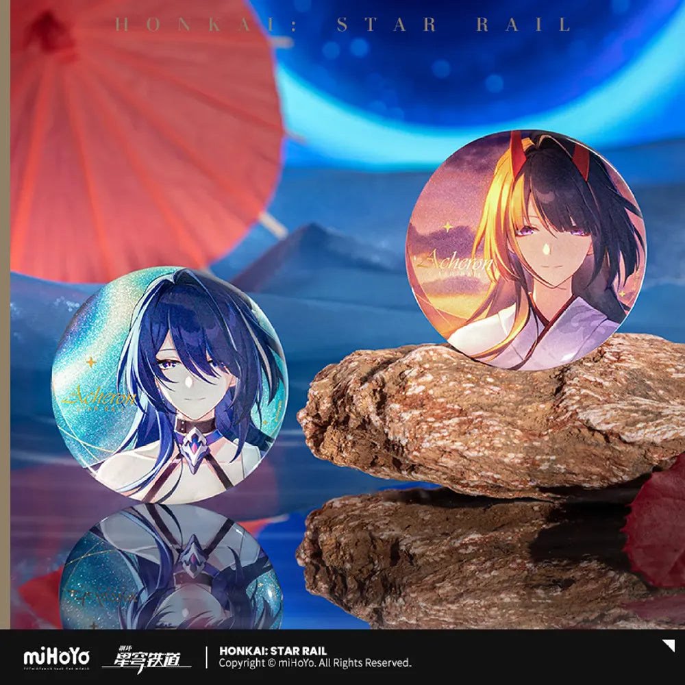 Honkai: Star Rail The Memories We Share Badge Set-Acheron-miHoYo-Ace Cards & Collectibles