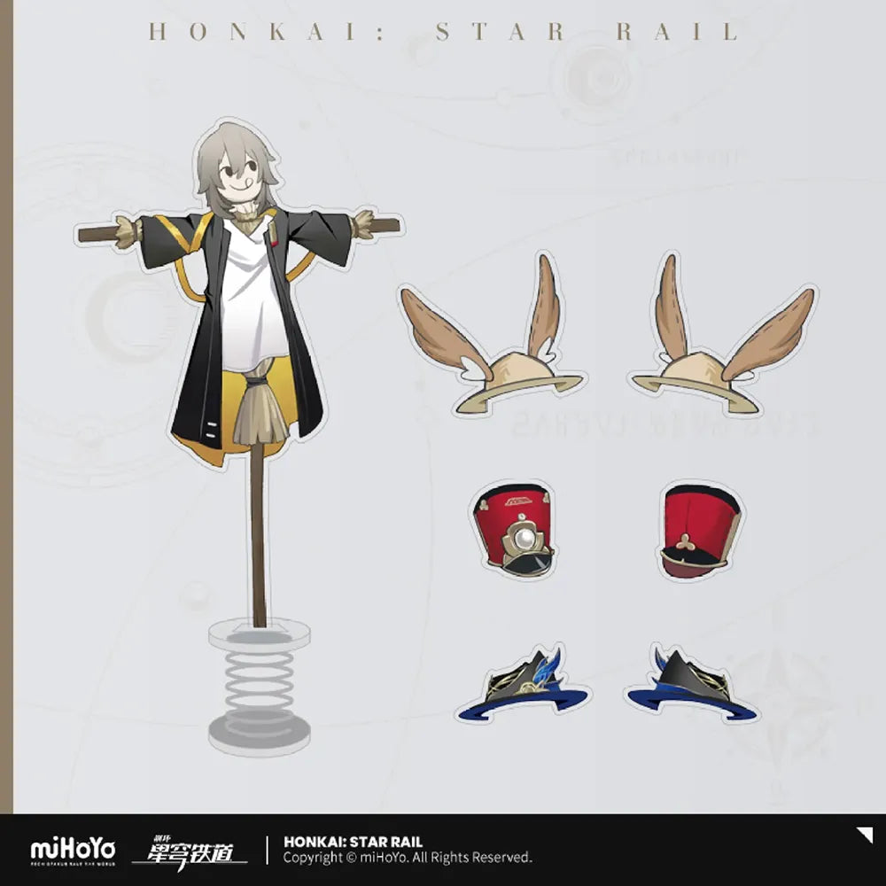 Honkai: Star Rail Trailblazer Scarecrow Acrylic Spring Toy-Trailblazer (Female)-miHoYo-Ace Cards & Collectibles