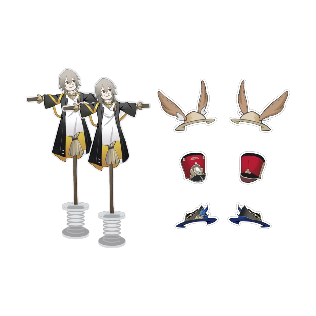Honkai: Star Rail Trailblazer Scarecrow Acrylic Spring Toy-Trailblazer (Male)-miHoYo-Ace Cards & Collectibles