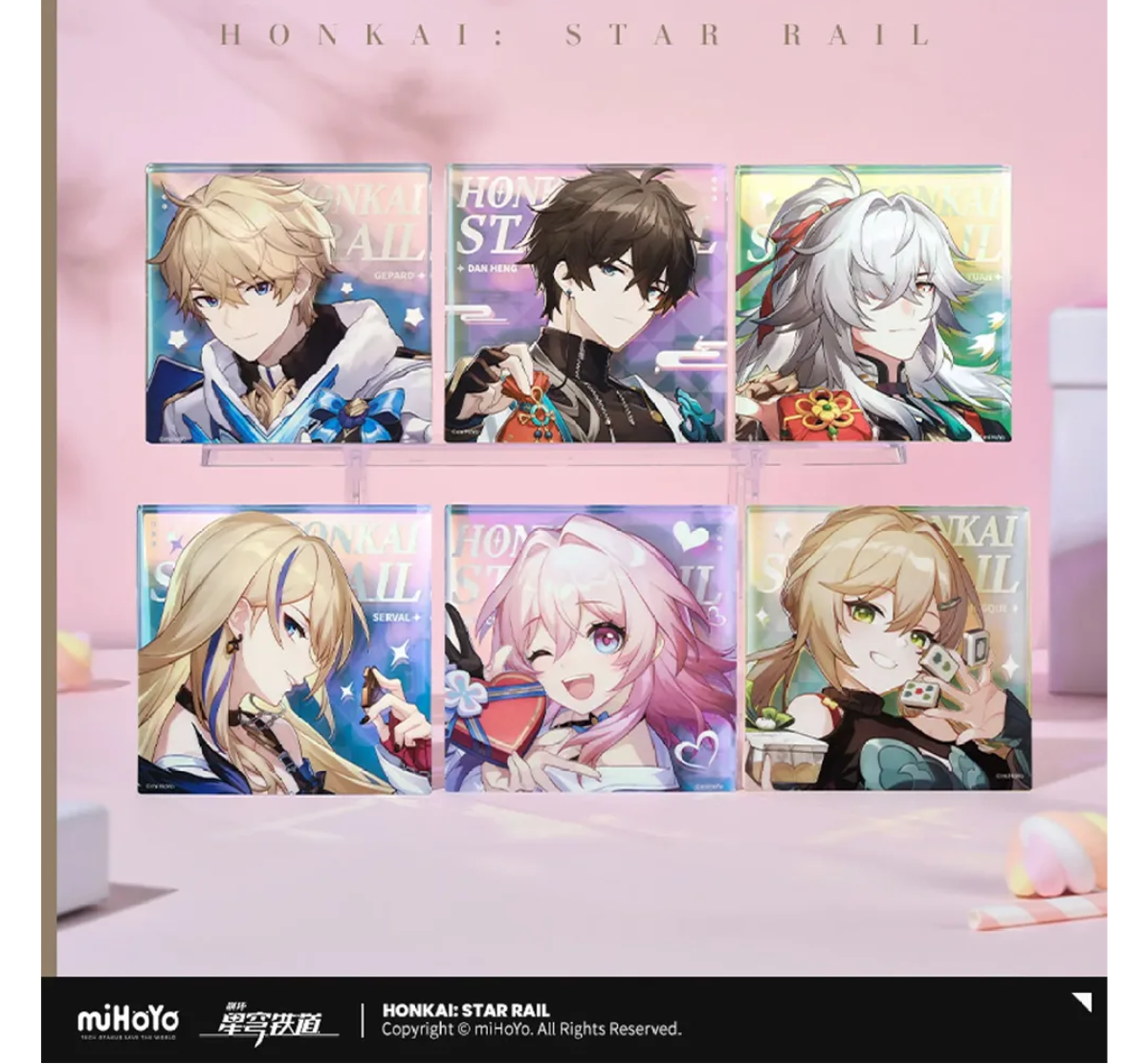 Honkai: Star Rail Universe Candy House Acrylic Block-March 7th-miHoYo-Ace Cards & Collectibles