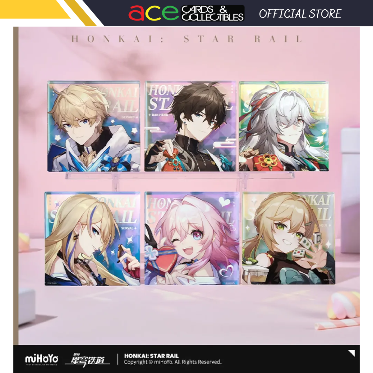 Honkai: Star Rail Universe Candy House Acrylic Block-March 7th-miHoYo-Ace Cards &amp; Collectibles