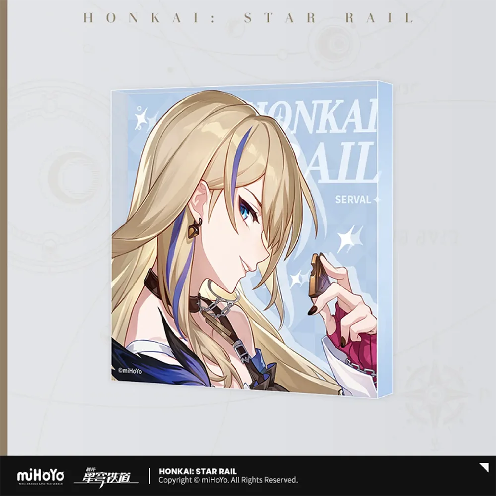 Honkai: Star Rail Universe Candy House Acrylic Block-Serval-miHoYo-Ace Cards &amp; Collectibles