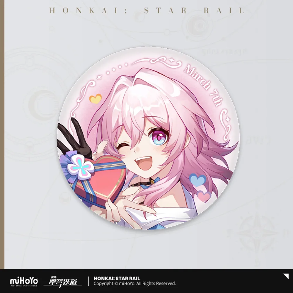 Honkai: Star Rail Universe Candy House Badge-March 7th-miHoYo-Ace Cards &amp; Collectibles