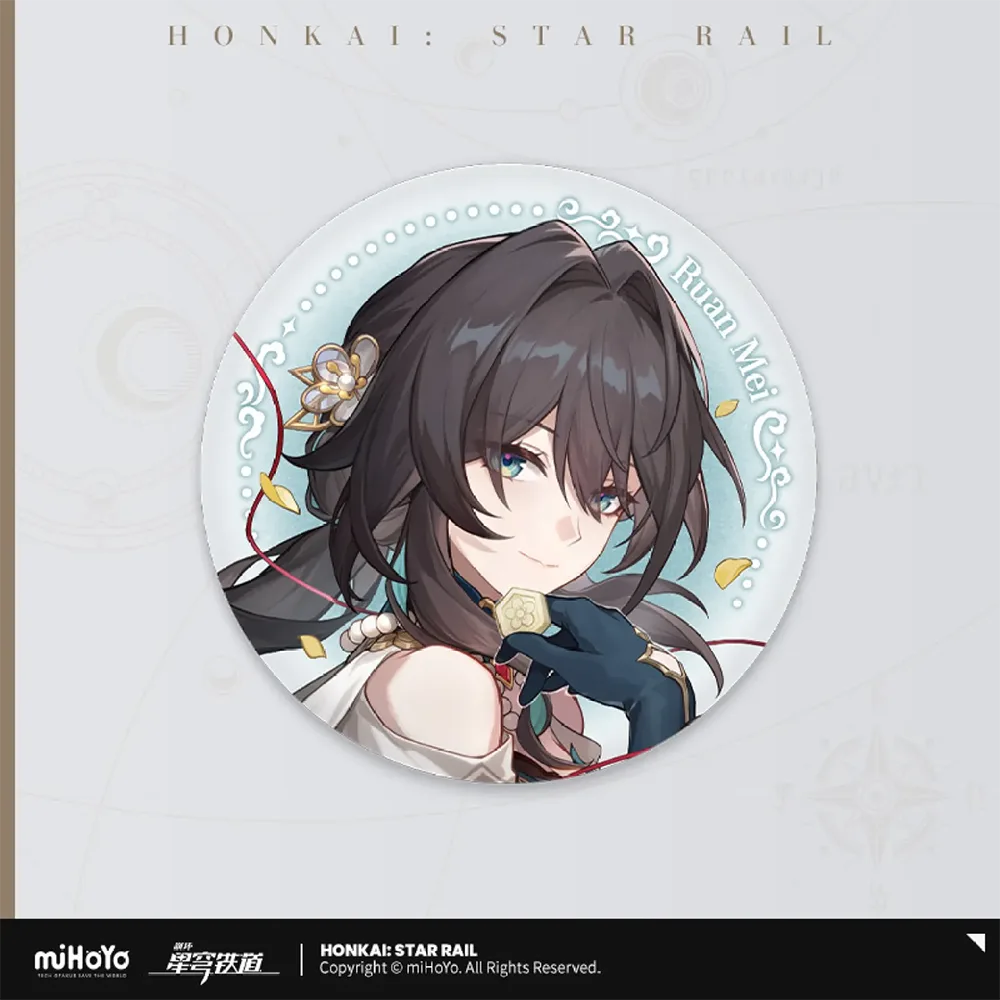 Honkai: Star Rail Universe Candy House Badge-Ruan Mei-miHoYo-Ace Cards &amp; Collectibles