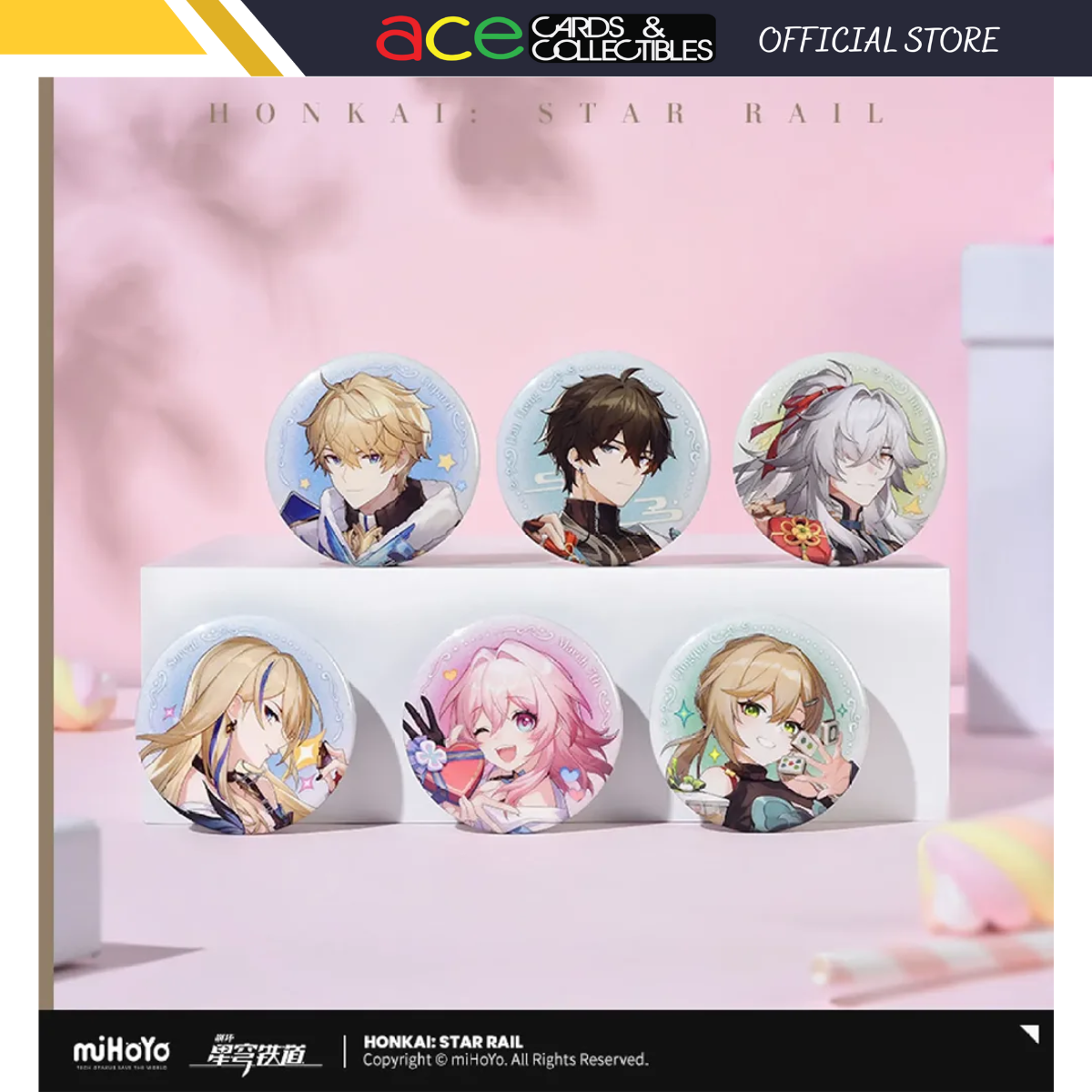 Honkai: Star Rail Universe Candy House Badge-Serval-miHoYo-Ace Cards &amp; Collectibles