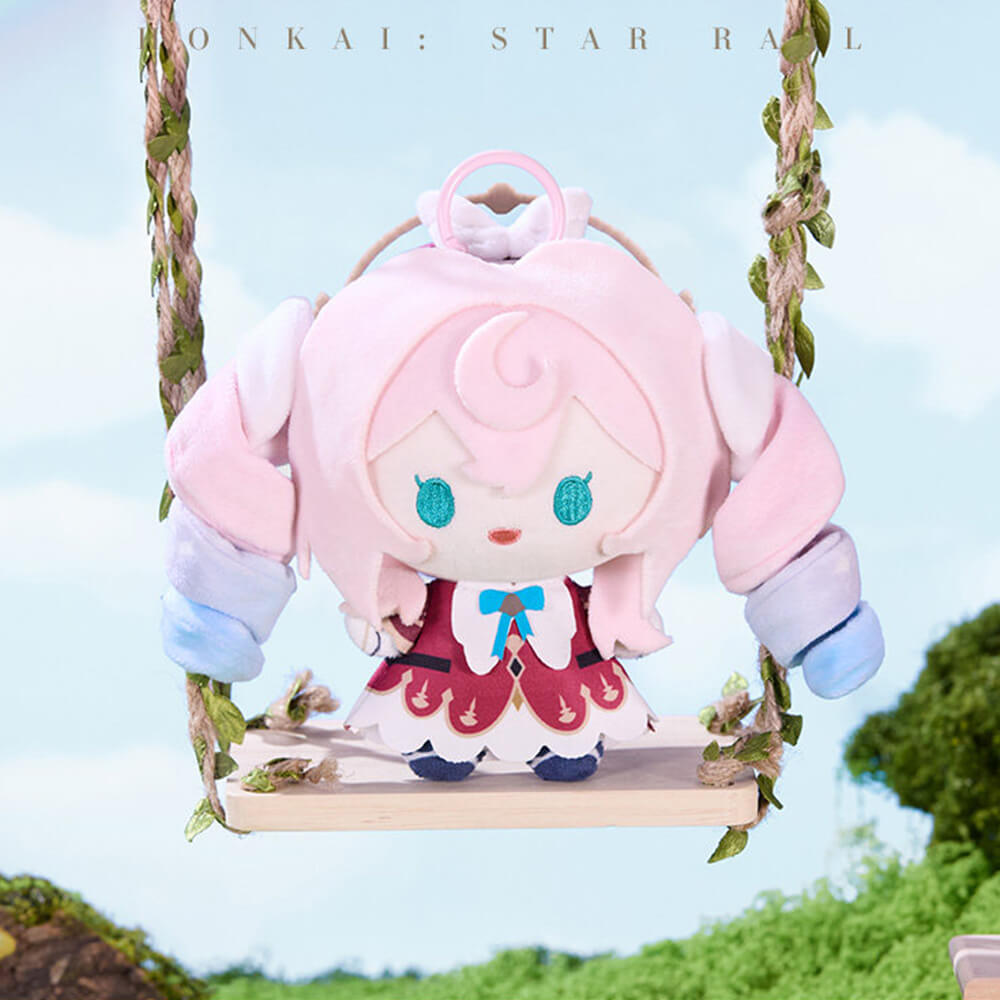 Honkai: Star Rail Whirlwind Series Hyacine Rotating Plush Keychain-miHoYo-Ace Cards & Collectibles
