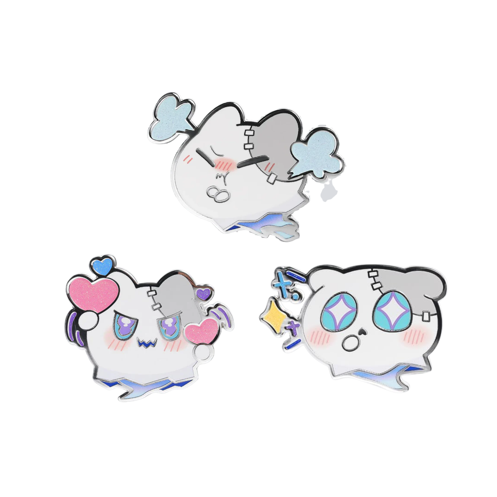 Honkai: Star Rail Wubbaboo Metal Badge-Love-miHoYo-Ace Cards & Collectibles