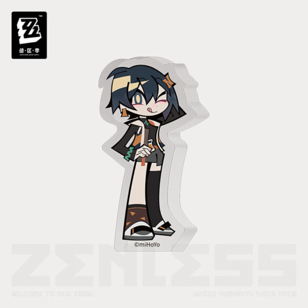 Zenless Zone Zero A Sandwich-Scented Dream Chibi Mini Acrylic Stand-Belle-miHoYo-Ace Cards &amp; Collectibles