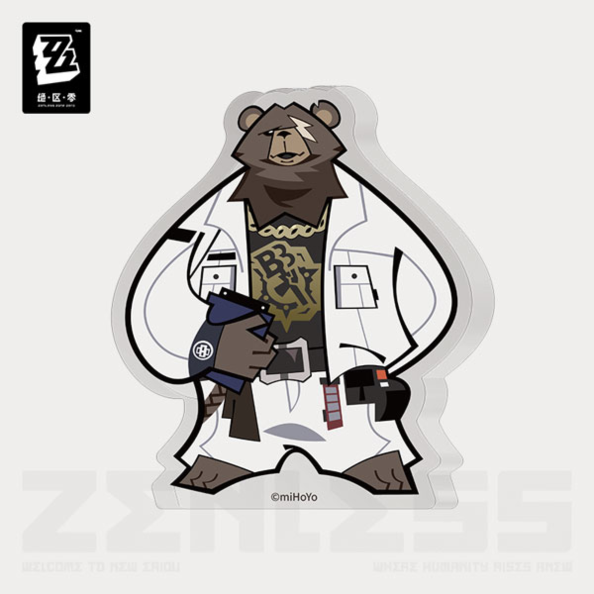 Zenless Zone Zero A Sandwich-Scented Dream Chibi Mini Acrylic Stand-Ben-miHoYo-Ace Cards &amp; Collectibles