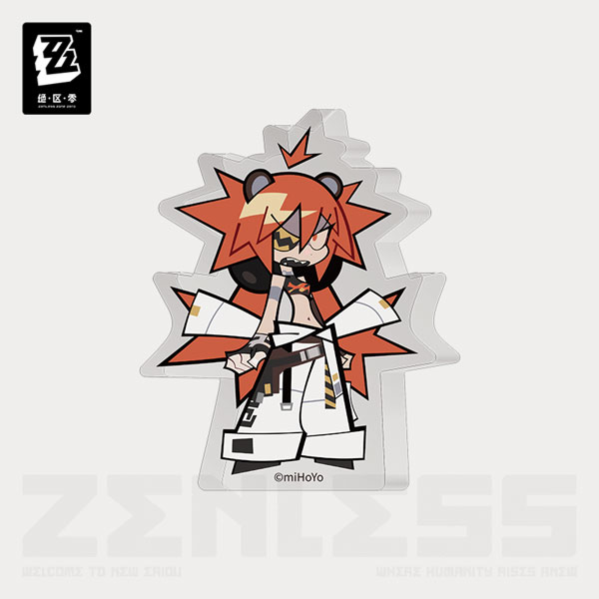 Zenless Zone Zero A Sandwich-Scented Dream Chibi Mini Acrylic Stand-Koleta-miHoYo-Ace Cards &amp; Collectibles