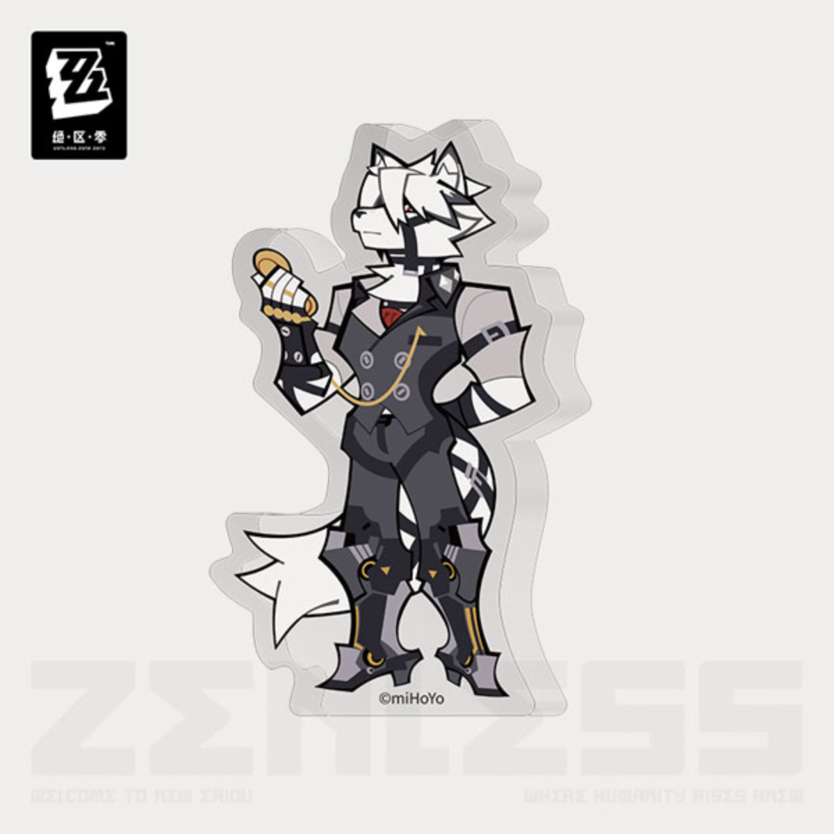 Zenless Zone Zero A Sandwich-Scented Dream Chibi Mini Acrylic Stand-Lycaon-miHoYo-Ace Cards &amp; Collectibles