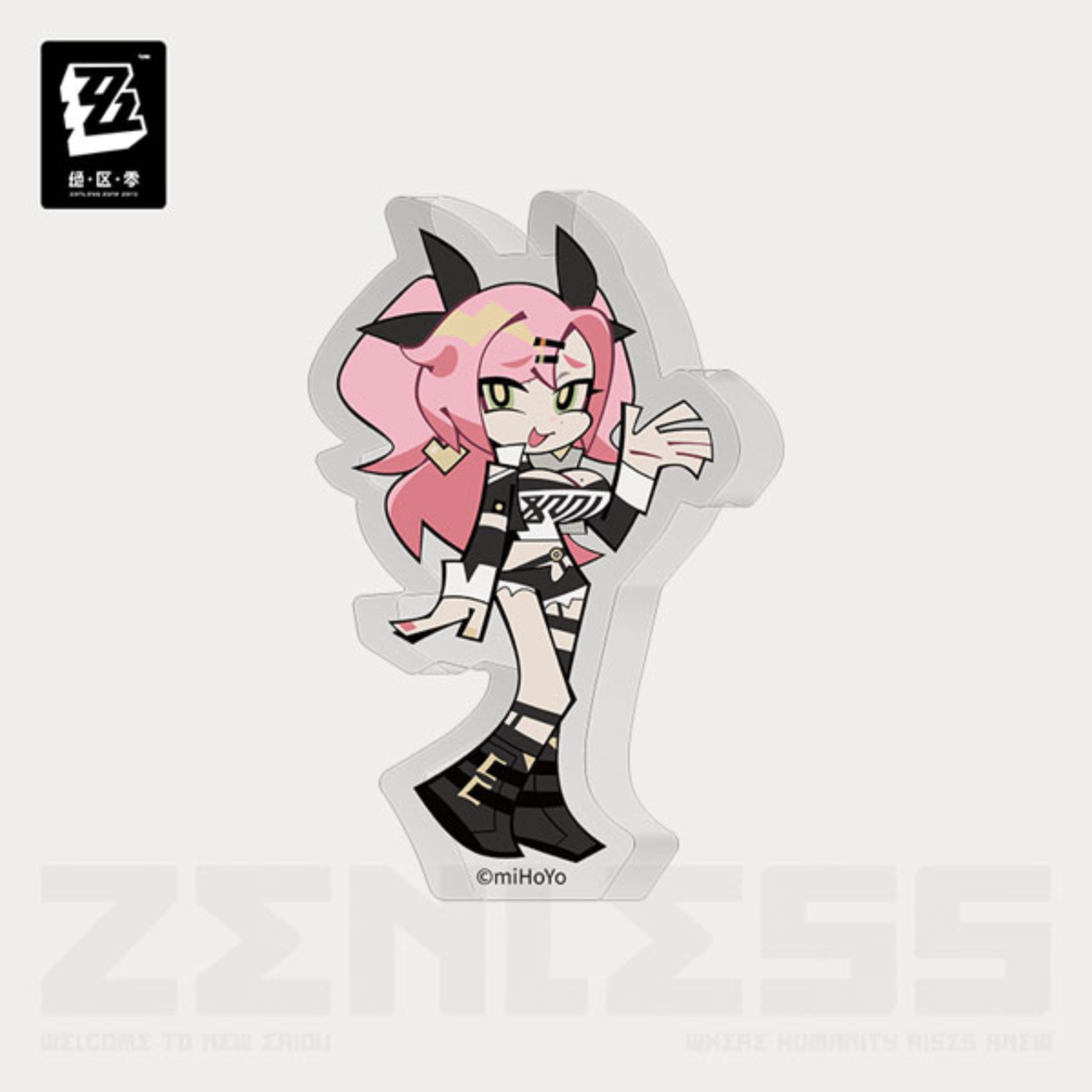 Zenless Zone Zero A Sandwich-Scented Dream Chibi Mini Acrylic Stand-Nicole-miHoYo-Ace Cards &amp; Collectibles