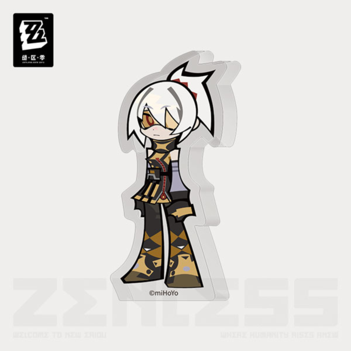 Zenless Zone Zero A Sandwich-Scented Dream Chibi Mini Acrylic Stand-Soldier 11-miHoYo-Ace Cards &amp; Collectibles