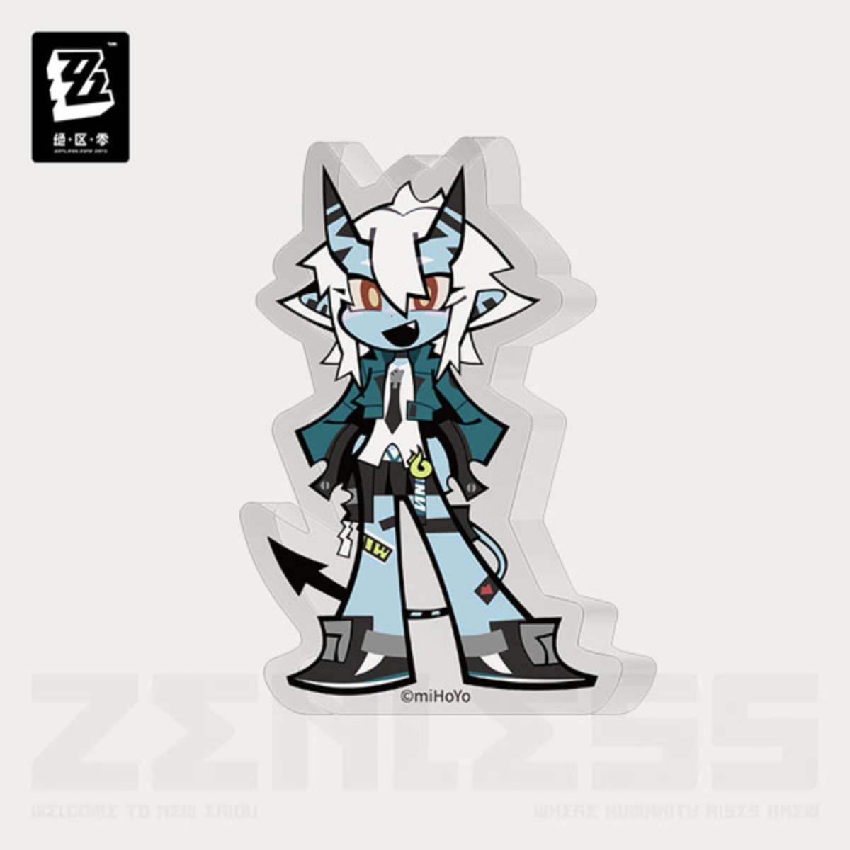 Zenless Zone Zero A Sandwich-Scented Dream Chibi Mini Acrylic Stand-Wise-miHoYo-Ace Cards & Collectibles