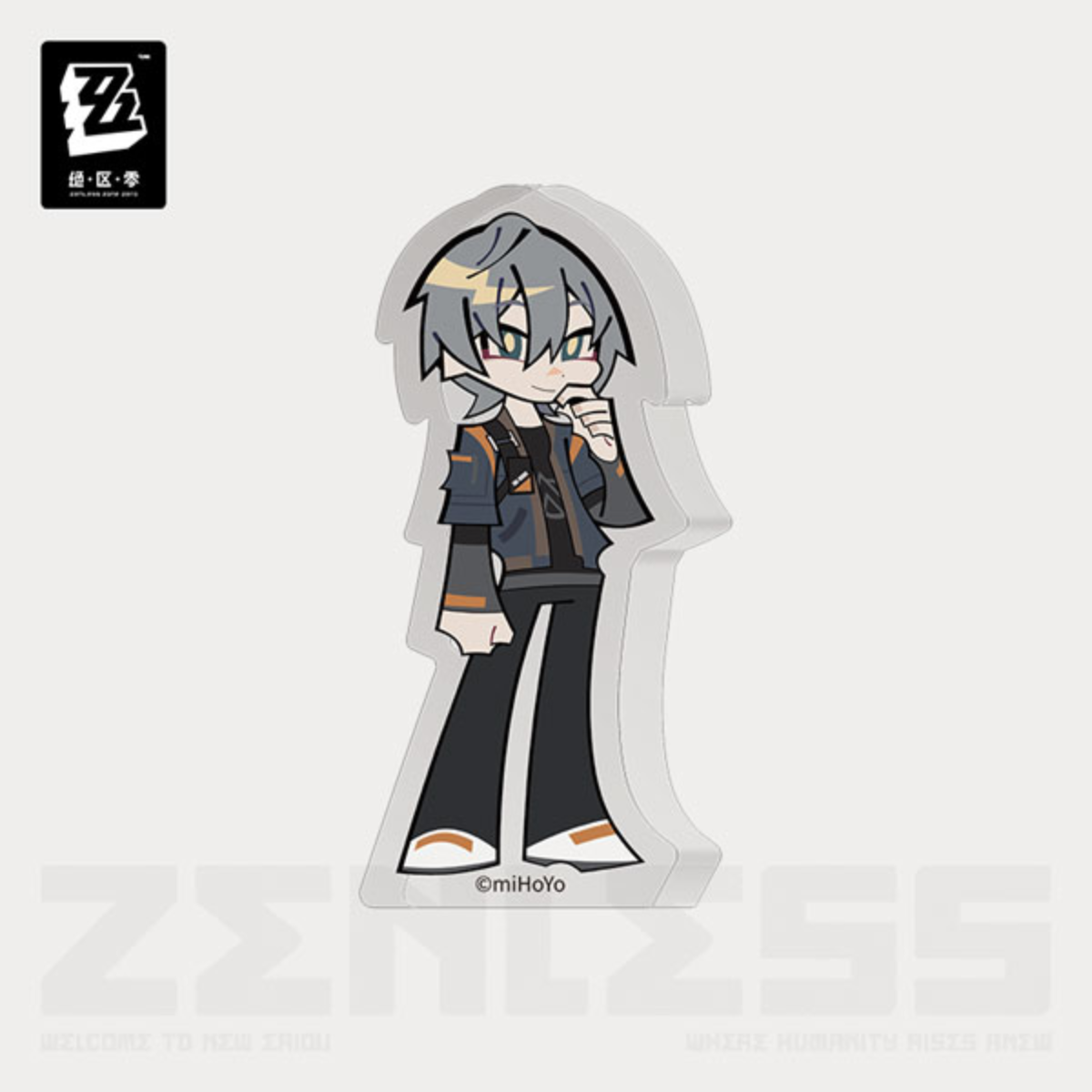 Zenless Zone Zero A Sandwich-Scented Dream Chibi Mini Acrylic Stand-Wise-miHoYo-Ace Cards &amp; Collectibles