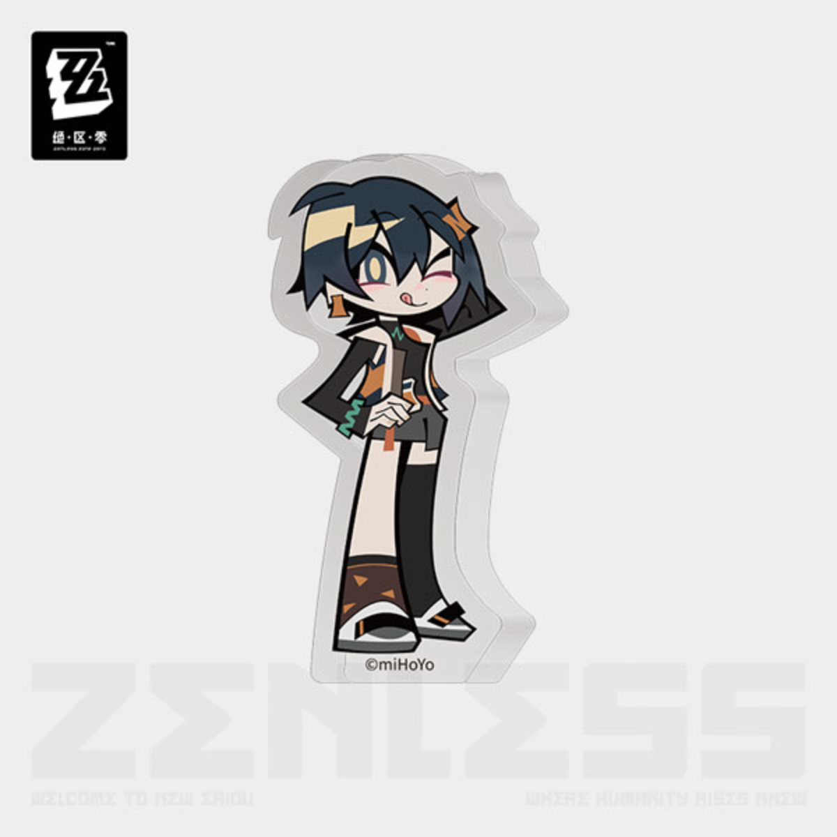 Zenless Zone Zero A Sandwich-Scented Dream Chibi Mini Acrylic Stand-Wise-miHoYo-Ace Cards & Collectibles