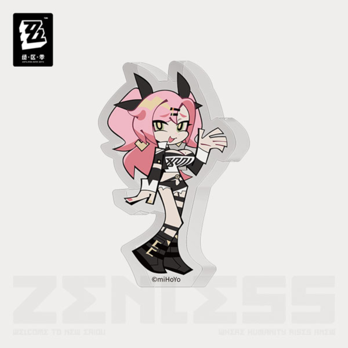 Zenless Zone Zero A Sandwich-Scented Dream Chibi Mini Acrylic Stand-Wise-miHoYo-Ace Cards & Collectibles