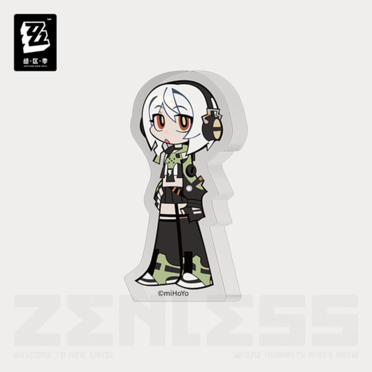 Zenless Zone Zero A Sandwich-Scented Dream Chibi Mini Acrylic Stand-Wise-miHoYo-Ace Cards & Collectibles