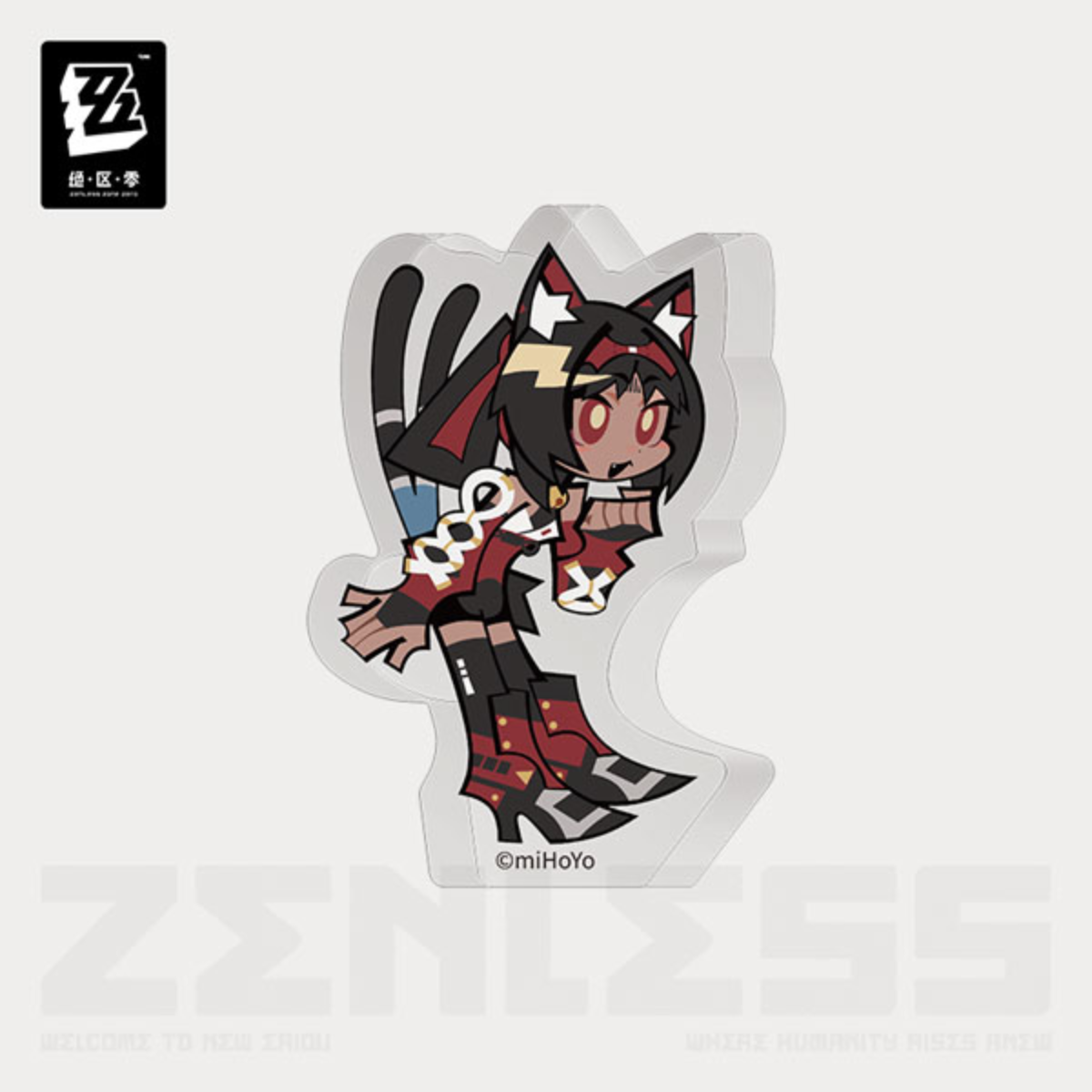 Zenless Zone Zero A Sandwich-Scented Dream Chibi Mini Acrylic Stand-Wise-miHoYo-Ace Cards & Collectibles